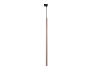 Miniaturka 3 - Ciemnobrązowa lampa szynowa Tracer Ferro o długości 75 cm na białym tle