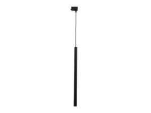 Miniaturka 7 - Czarna lampa szynowa Tracer Ferro o długości 50 cm na białym tle