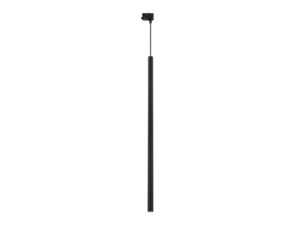 Miniaturka 1 - Czarna lampa szynowa Tracer Ferro o długości 75 cm na białym tle
