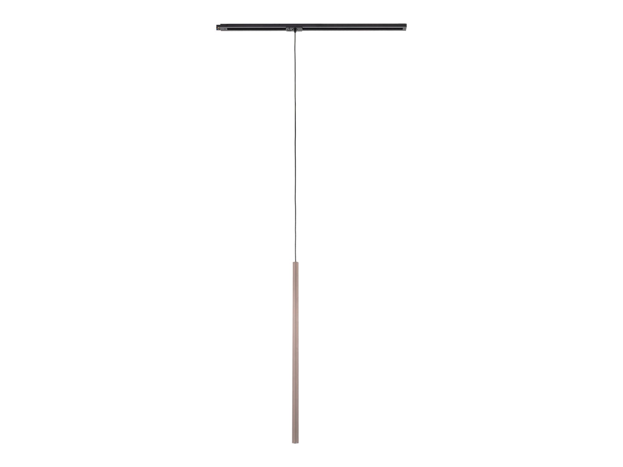 Lampa szynowa Tracer G9 brązowa, wysokość 200 cm