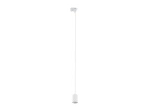 Miniaturka 1 - Biała lampa wisząca Tracer Top Zwis GU10 na białym tle