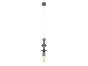 Miniaturka 4 - Lampa Tower w ciemnobrązowym wykończeniu na białym tle