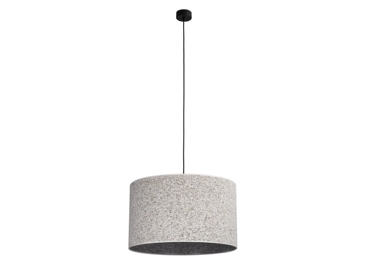Lampa wisząca Vellum 50 cm z tkaninowym abażurem