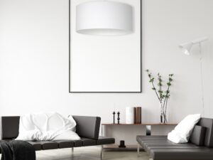 Miniaturka 4 - Biała lampa wisząca Alovino w aranżacji wnętrza