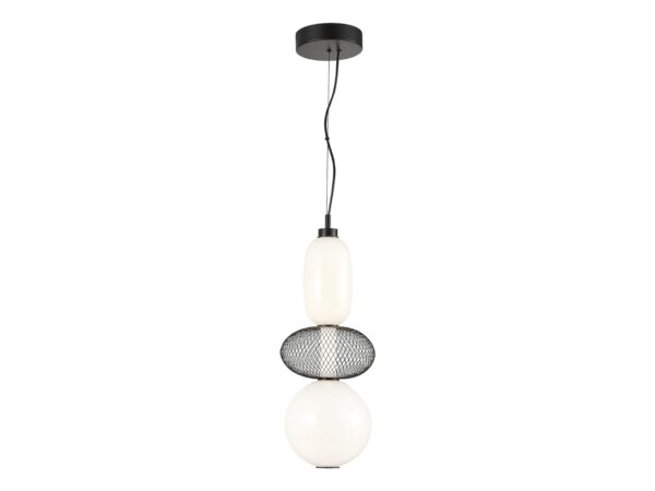 Lampa wisząca LED Amotia 23 W czarna