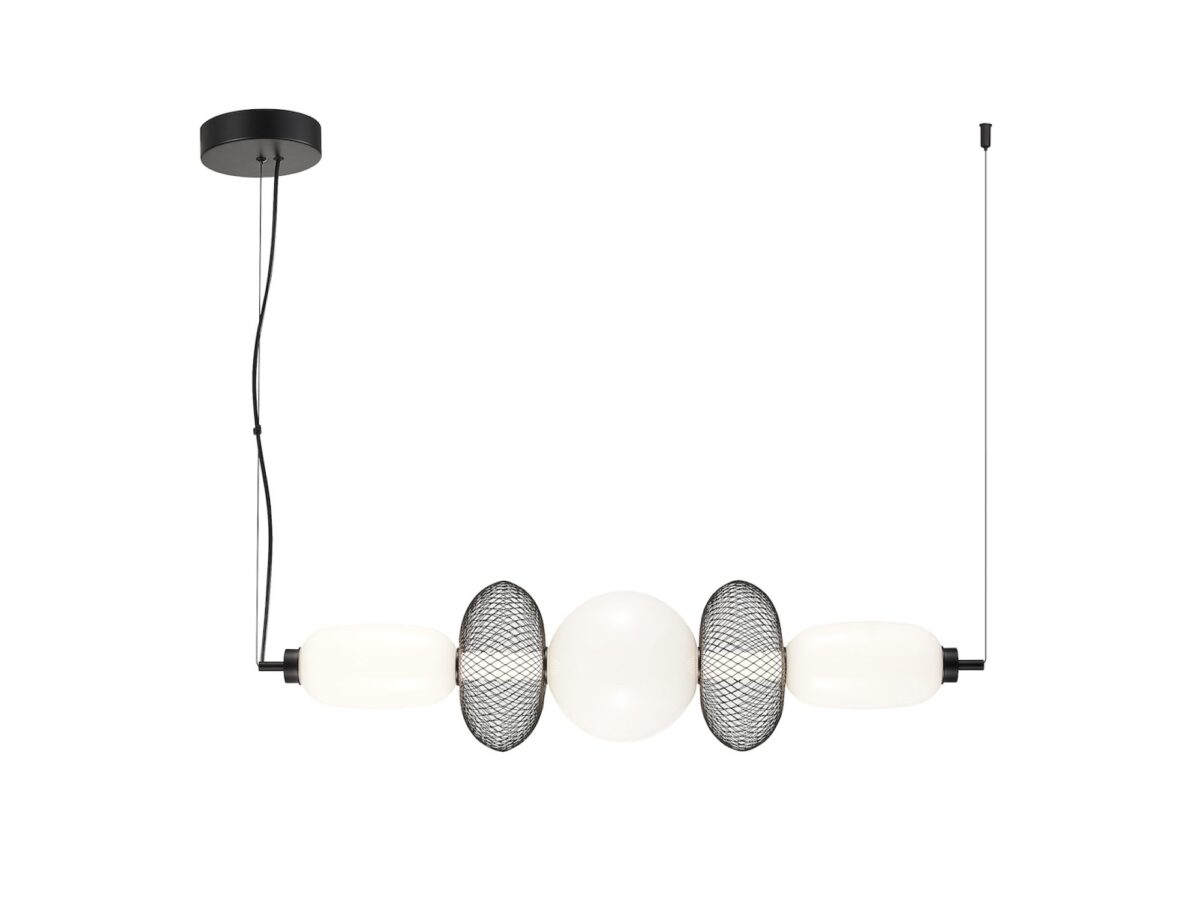 Lampa wisząca LED Amotia 32 W czarna