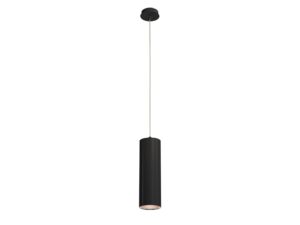 Miniaturka 1 - Lampa wisząca Anela w czerni z innym przykładowym odbłyśnikiem