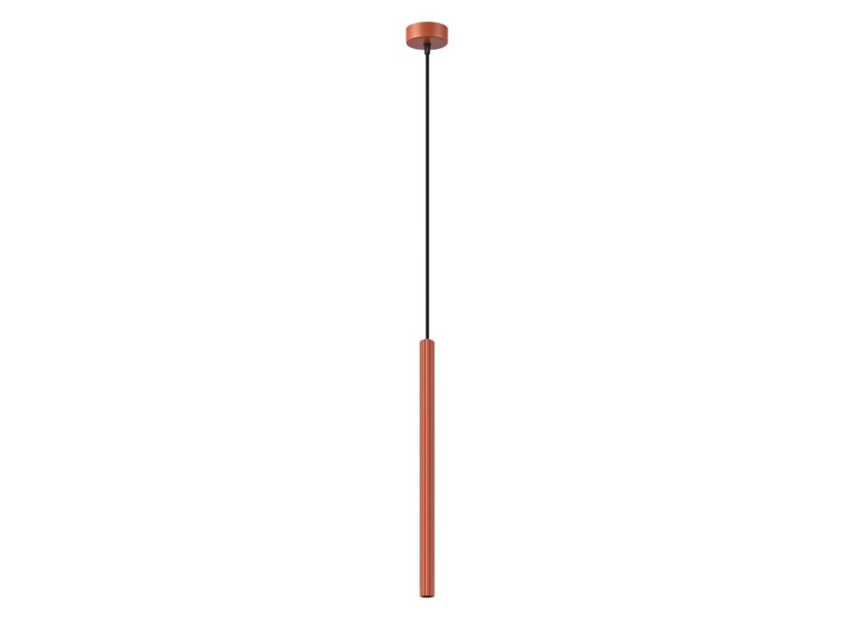 Lampa wisząca ARCANA 1 ochra czerwona
