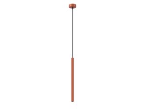 Miniaturka 7 - Lampa wisząca ARCANA 1 ochra czerwona na białym tle