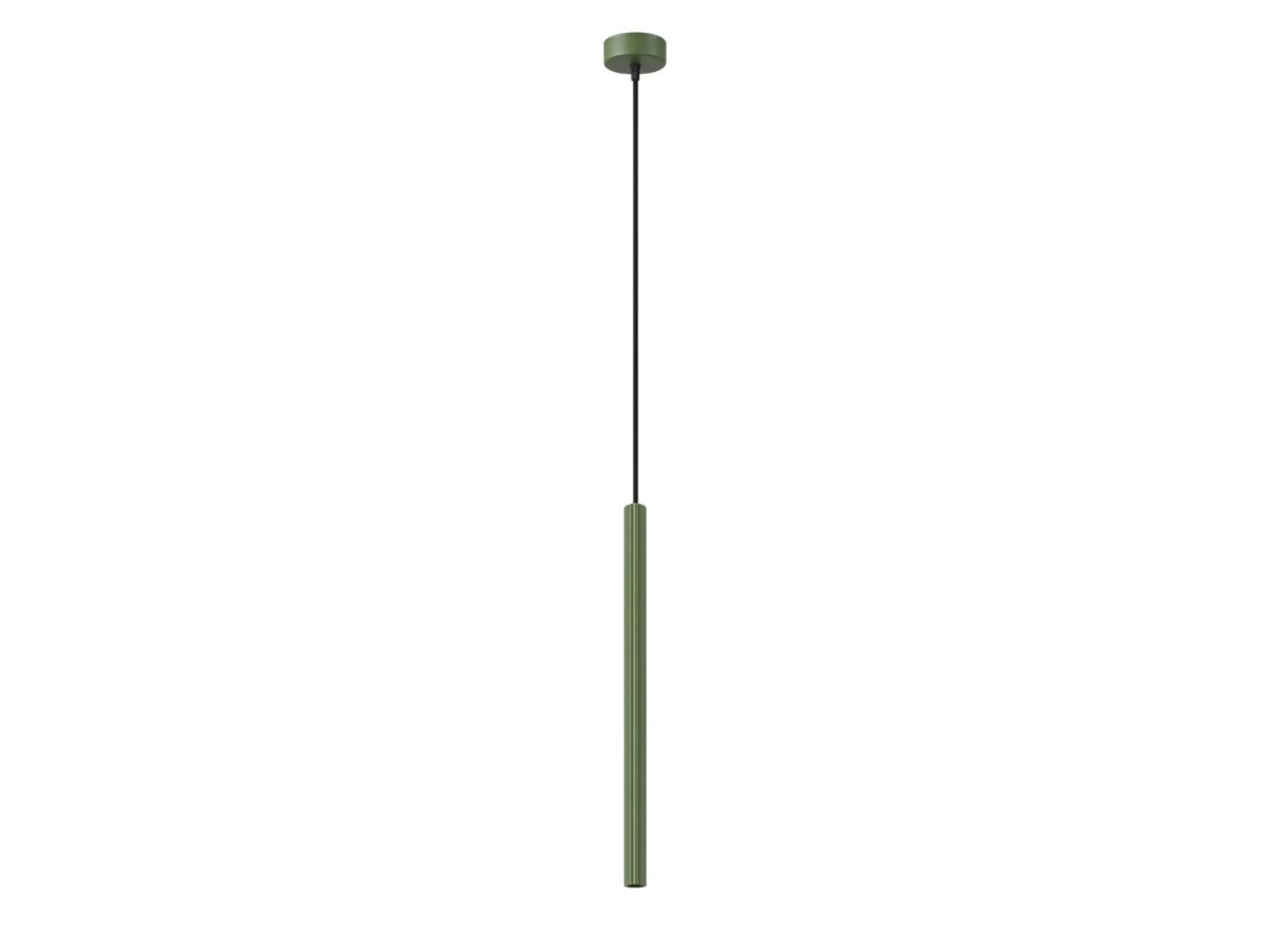 Lampa wisząca ARCANA 1 zielona oliwka