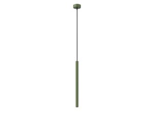 Miniaturka 7 - Lampa wisząca ARCANA 1 zielona oliwka na białym tle