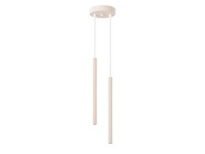 Miniaturka 7 - Lampa wisząca ARCANA 2P beżowa na białym tle