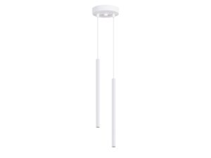 Miniaturka 5 - Lampa wisząca ARCANA 2P biała na białym tle