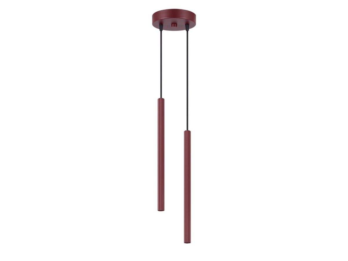 Lampa wisząca ARCANA 2P burgund