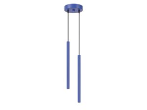 Miniaturka 7 - Lampa wisząca ARCANA 2P ultramaryna na białym tle