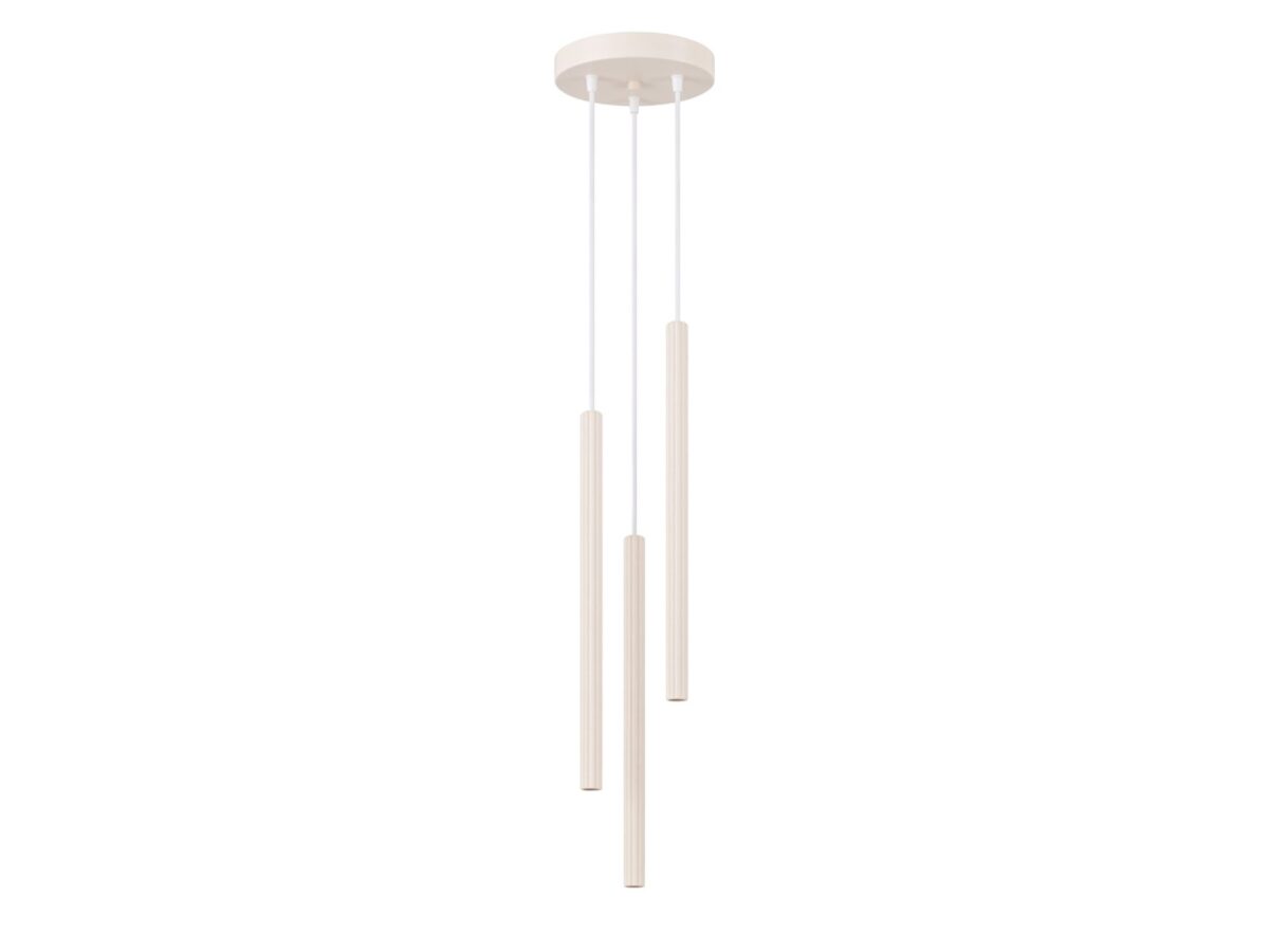 Lampa wisząca ARCANA 3P beżowa