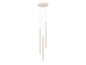 Miniaturka 7 - Lampa wisząca ARCANA 3P beżowa na białym tle