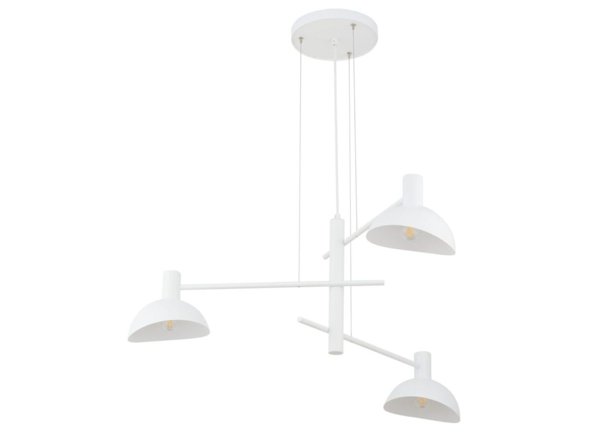 Lampa wisząca Artis 3-punktowa z metalowymi kloszami E14