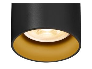 Miniaturka 2 - Lampa wisząca Asto Tube GU10 czarna – detal oprawy cylindrycznej