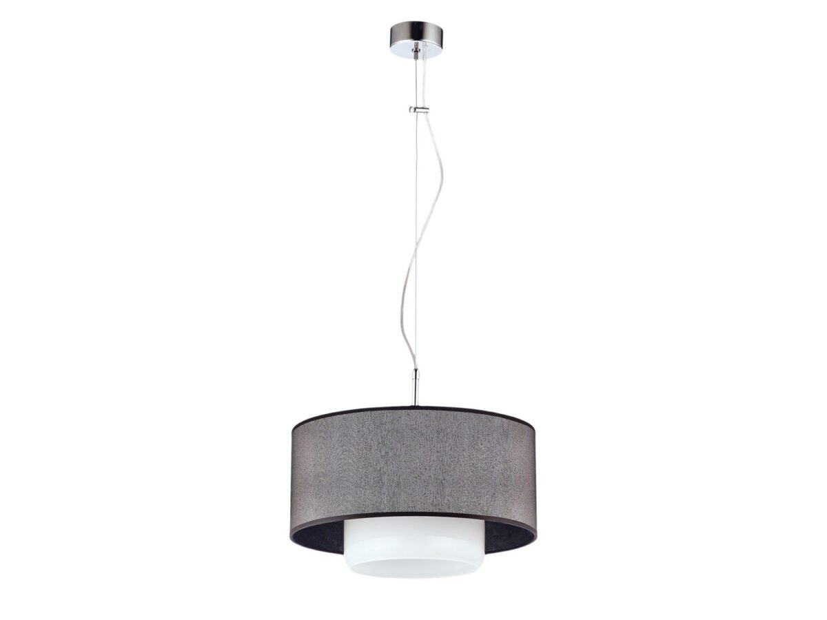 Lampa wisząca Aveo 1-punktowa 35 cm – chrom