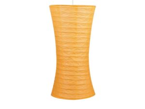 Miniaturka 1 - Lampa wisząca Baletio z pomarańczowym papierowym abażurem
