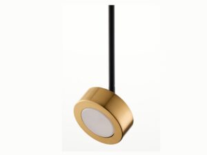Miniaturka 8 - Lampa wisząca Bar 1 M czarno-złota – widok pod kątem