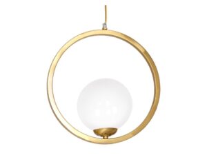 Miniaturka 1 - Lampa wisząca Beledena E14, drugi widok pojedynczego szklanego klosza