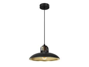 Miniaturka 2 - Lampa wisząca Belodia 1 × E27 30 cm – trzy kolory – zdjęcie 3