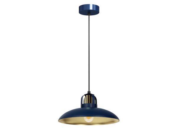 Lampa wisząca Belodia 1 × E27 30 cm – trzy kolory