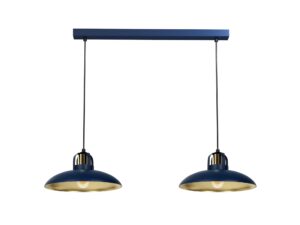 Miniaturka 4 - Lampa wisząca Belodia 2 × E27 75 cm – dwa kolory