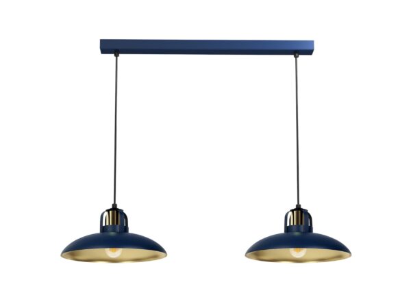 Lampa wisząca Belodia 2 × E27 75 cm – dwa kolory