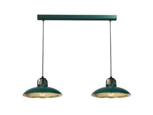 Miniaturka 1 - Lampa wisząca Belodia 2 × E27 75 cm – dwa kolory – zdjęcie 2