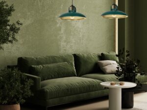 Miniaturka 3 - Lampa wisząca Belodia 2 × E27 75 cm – dwa kolory – zdjęcie 4