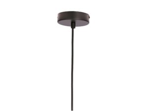 Miniaturka 3 - Lampa wisząca Berilino z przydymionym kloszem w dodatkowym ujęciu
