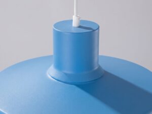 Miniaturka 5 - Lampa wisząca BIRNO błękitna – górna część klosza z przewodem