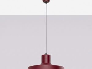 Miniaturka 1 - Lampa wisząca BIRNO burgund na jasnym tle