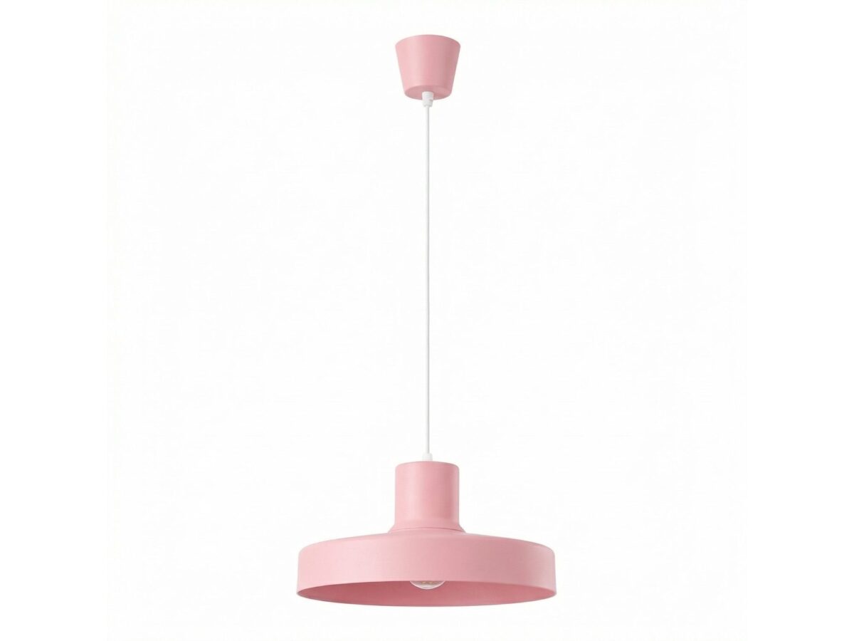 Lampa wisząca BIRNO różowa