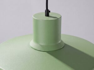 Miniaturka 5 - Lampa wisząca BIRNO szałwiowa – górna część klosza z przewodem