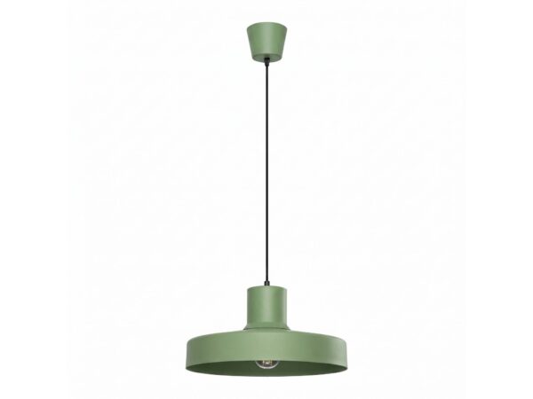 Lampa wisząca BIRNO szałwiowa na białym tle