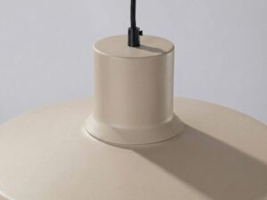 Miniaturka 5 - Lampa wisząca BIRNO taupe – górna część klosza z przewodem