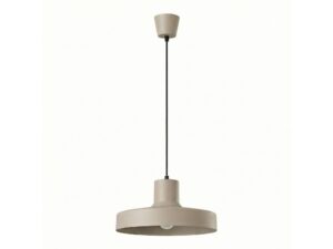 Miniaturka 11 - Lampa wisząca BIRNO taupe na białym tle
