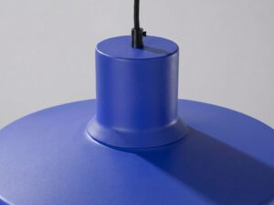 Miniaturka 5 - Lampa wisząca BIRNO ultramaryna – górna część klosza z przewodem