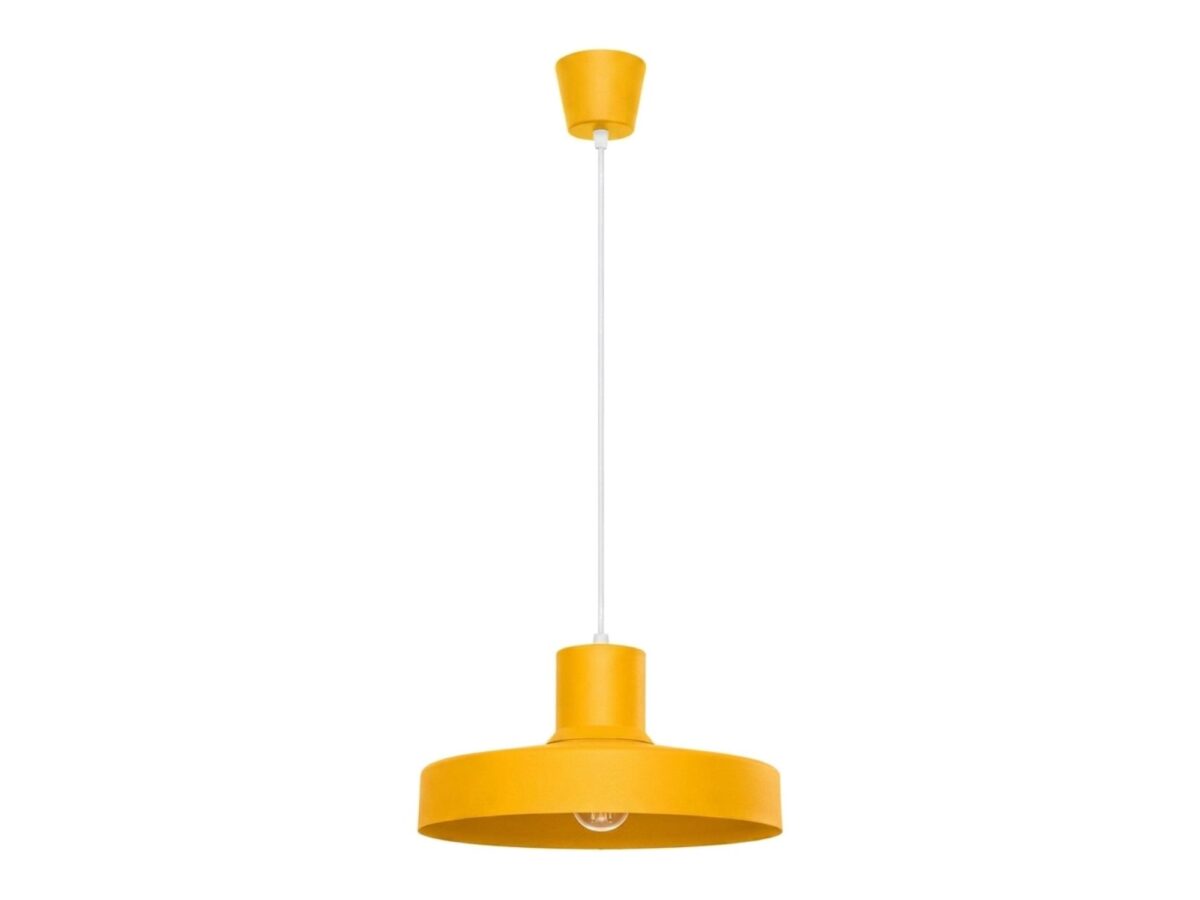 Lampa wisząca BIRNO żółta