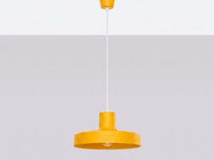 Miniaturka 1 - Lampa wisząca BIRNO żółta na jasnym tle