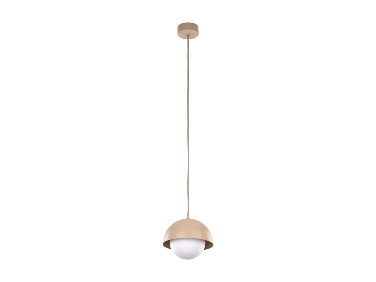 Lampa wisząca Bono S 1-punktowa G9 piaskowy beż