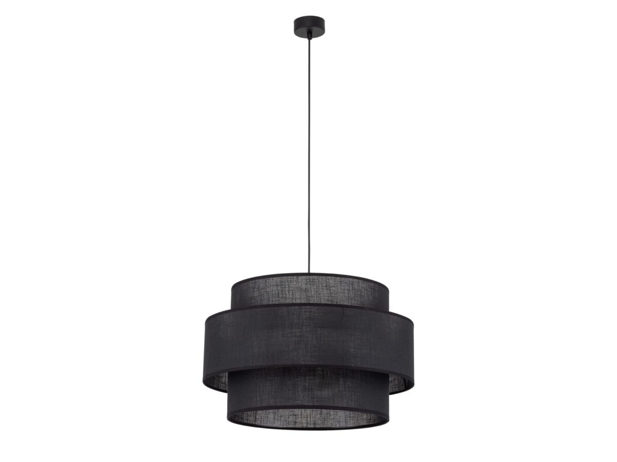 Lampa wisząca Calisto 3-punktowa z abażurami 50 cm
