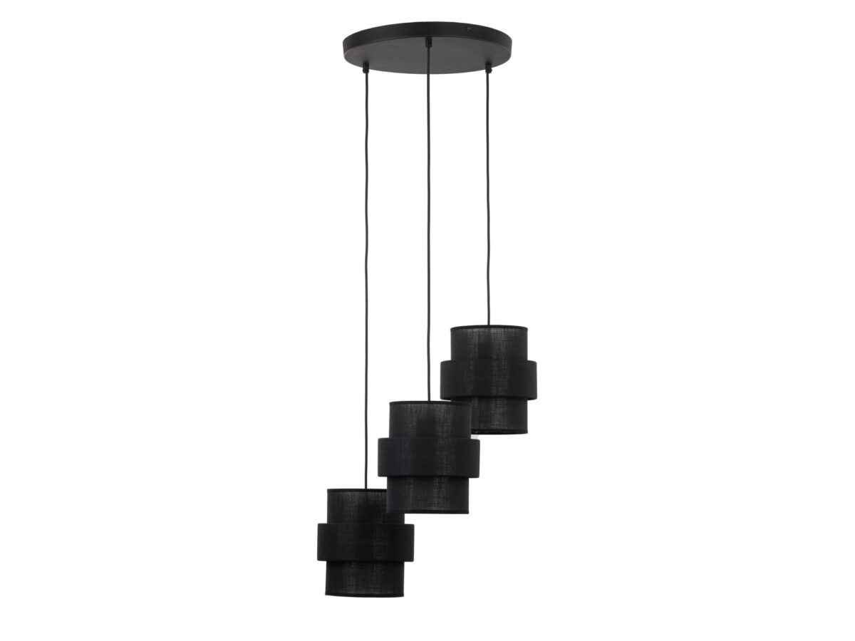 Lampa wisząca Calisto Koło 3-punktowa E27 45 cm