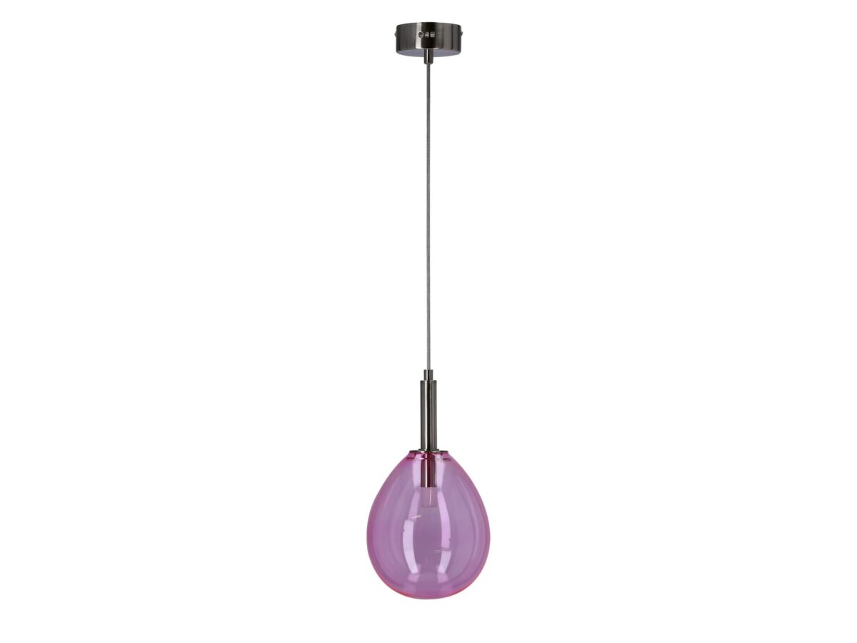 Lampa wisząca LED Camatena ze szklanym kloszem 18 cm