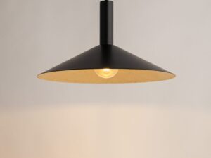 Miniaturka 6 - Lampa wisząca Capri S czarno-złota w aranżacji pomieszczenia