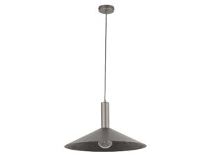 Miniaturka 7 - Lampa wisząca Capri S z kloszem w srebrnym wykończeniu